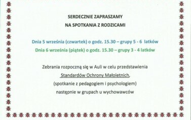 ZEBRANIA Z RODZICAMI 1