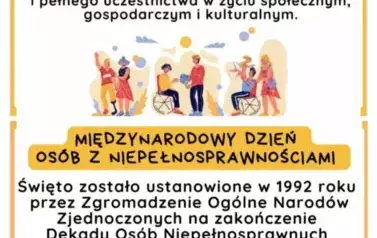 Międzynarodowy Dzień Os&oacute;b z Niepełnosprawnościami 30