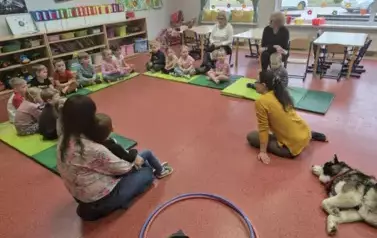 Zajęcia z dogoterapii 10