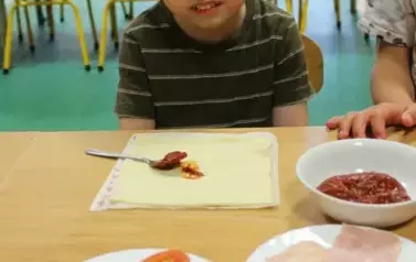 Zajęcia kulinarne - pizza 20