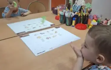 Indywidualne zajęcia z logopedii w ramach realizowanego projektu 5
