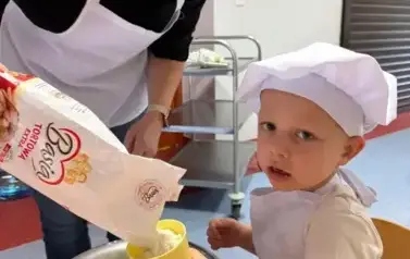 Zajęcia kulinarne - ciasto czekoladowe i herbatka zimowa 10