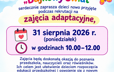 ZAJĘCIA ADAPTACYJNE 1