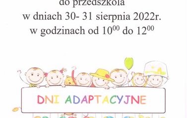 dni adaptacyjne