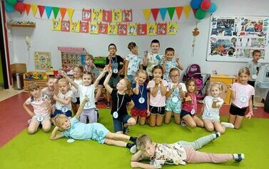 Zajęcia sportowe w "Krainie Myszki Miki" 6