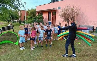 Zajęcia sportowe w "Krainie Myszki Miki" 7