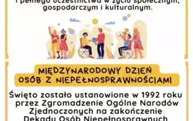 Międzynarodowy Dzień Os&oacute;b z Niepełnosprawnościami 30