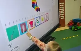Zajęcia edukacyjne z wykorzystaniem tablicy multimedialnej 6