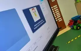 Zajęcia edukacyjne z wykorzystaniem tablicy multimedialnej 14