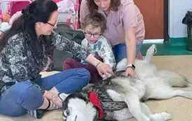 Zajęcia z dogoterapii 3