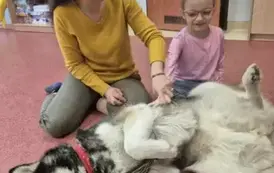Zajęcia z dogoterapii 9