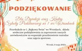 Odwiedziny 6 latk&oacute;w w Szkole Podstawowej nr 1 im. J. Korczaka we Wronkach 14