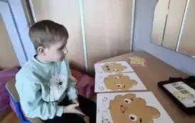 Indywidualne zajęcia z logopedii w ramach realizowanego projektu 3