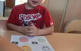 Indywidualne zajęcia z logopedii w ramach realizowanego projektu 6
