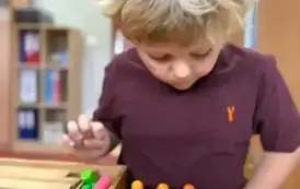 Indywidualne zajęcia z logopedii w ramach realizowanego projektu 7