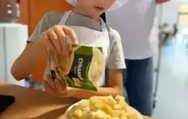Zajęcia kulinarne - ciasto czekoladowe i herbatka zimowa 7