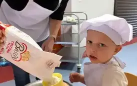 Zajęcia kulinarne - ciasto czekoladowe i herbatka zimowa 10