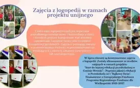 Indywidualne zajęcia z logopedii w ramach realizowanego projektu31 9