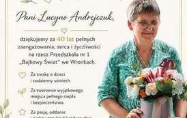40 lat pracy zawodowej! 1