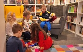 Z wizytą w Bibliotece Publicznej 4