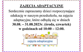 ZAJĘCIA ADAPTACYJNE 2