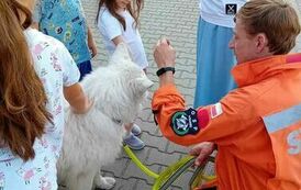 Odwiedziny OSP Wronki w "Bajkowym Świecie" 26