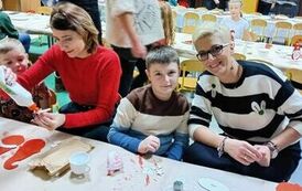 Warsztaty świąteczne w "Krainie Myszki Miki" 8