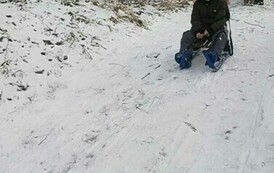 Zimowe zabawy na śniegu 4