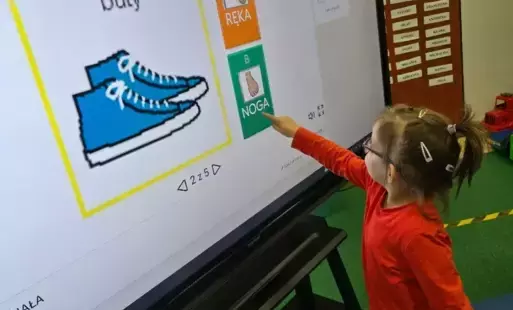 Zdjęcie do Zajęcia edukacyjne z wykorzystaniem tablicy multimedialnej