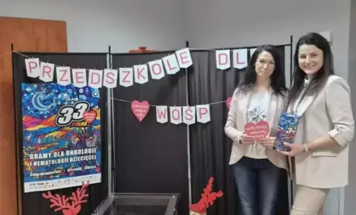 Zdjęcie do Przedszkole "Bajkowy Świat" wspiera WOŚP
