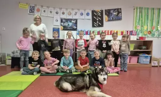 Zdjęcie do Zajęcia z dogoterapii